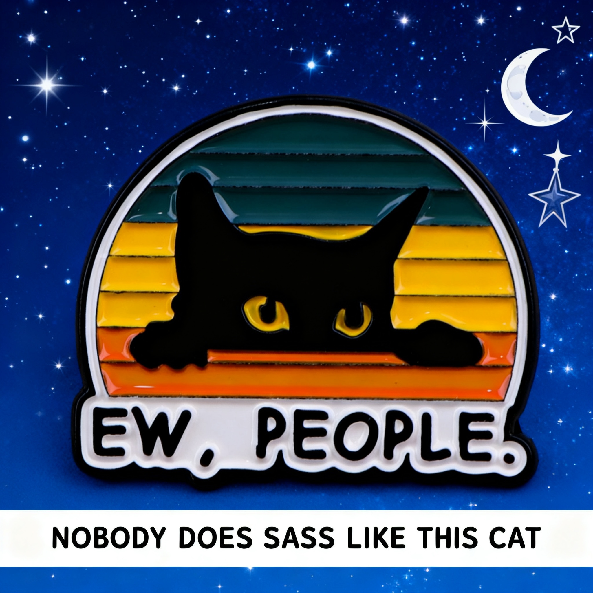 EW PEOPLE Enamel Pin Funny Sar - Men'S Accessories Quotes 리뷰 및 가격