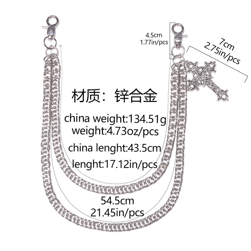 Fashion Punk Metal Pants Chain - Men Accessories All 리뷰 및 가격