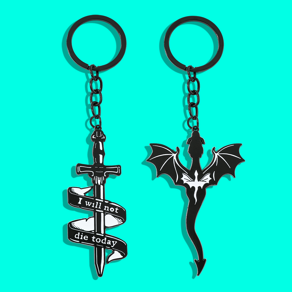 Fourth Wing Black Dragon Keych - Men'S Accessories And Jewelry 리뷰 및 가격