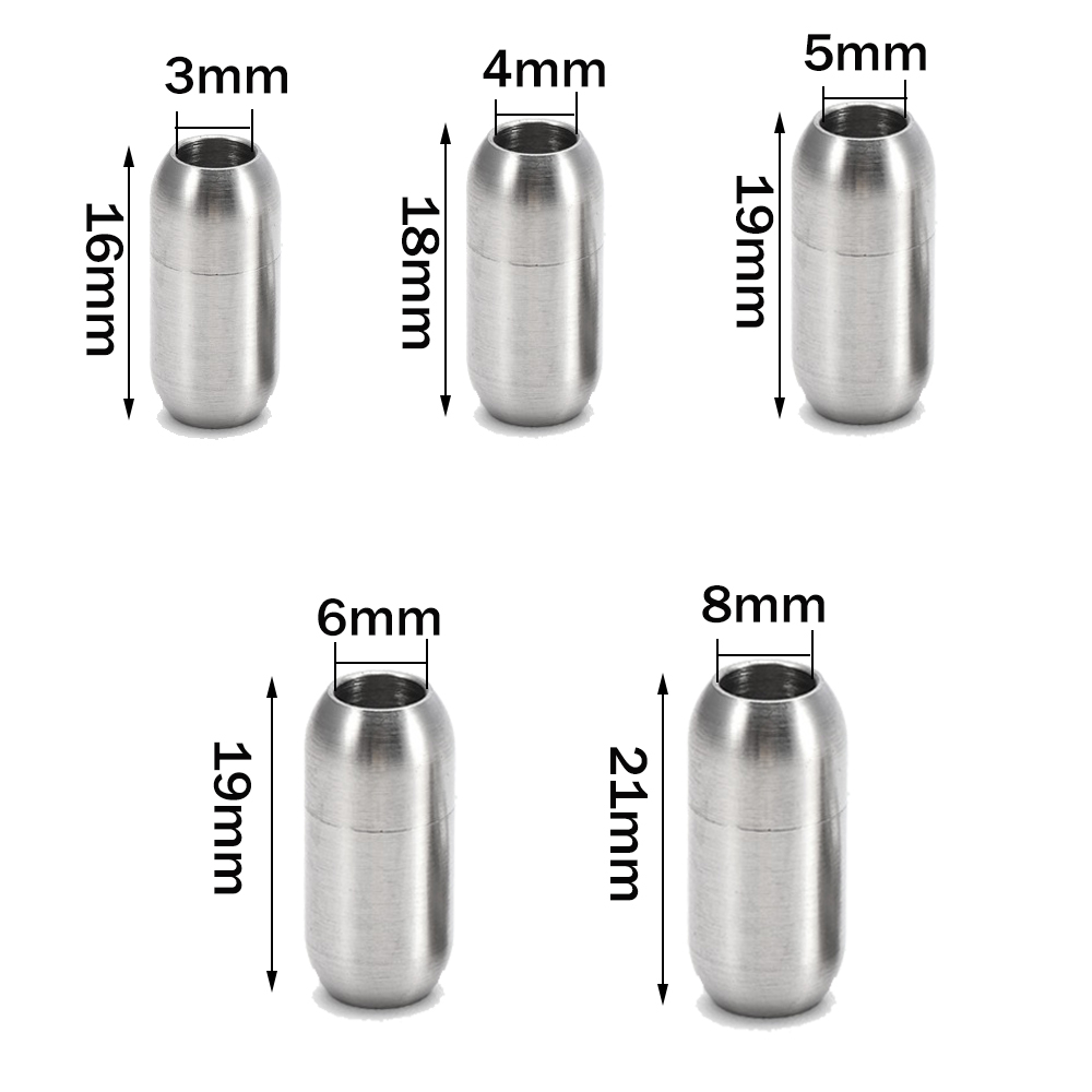 2pcs Stainless Steel Magnetic  - Men Accessories H&M 리뷰 및 가격