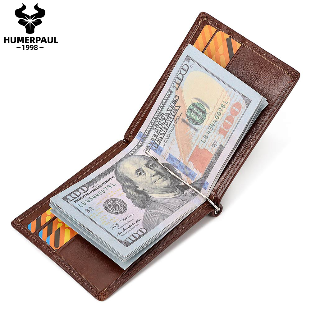 Genuine Leather Mens Slim Wall - Money Clip Slim 리뷰 및 가격