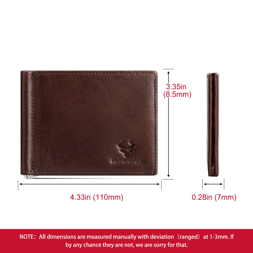 Genuine Leather Mens Slim Wall - Money Clip Slim 리뷰 및 가격