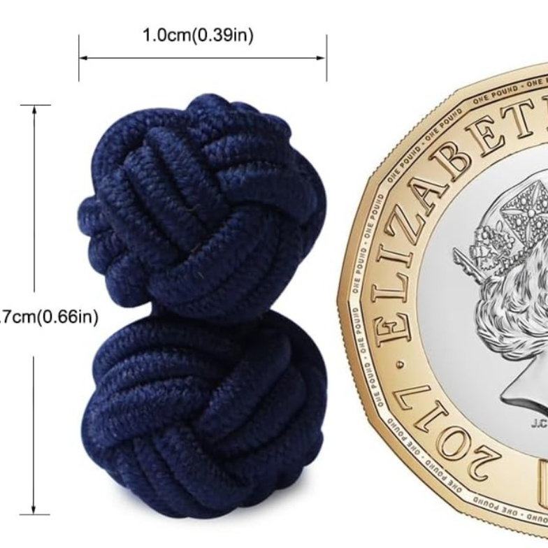 5 Pairs Unisex Fabric Knot Cuf - Men Accessories To Wear 리뷰 및 가격