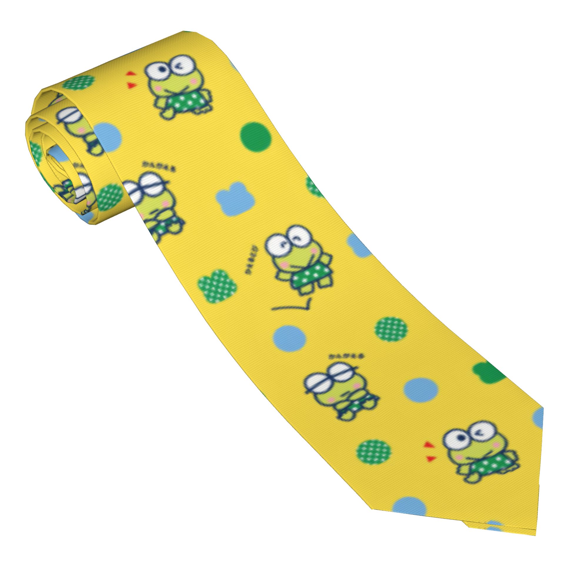 Cute Cartoon Keroppi Men Neckt - Men Accessories Wedding 리뷰 및 가격