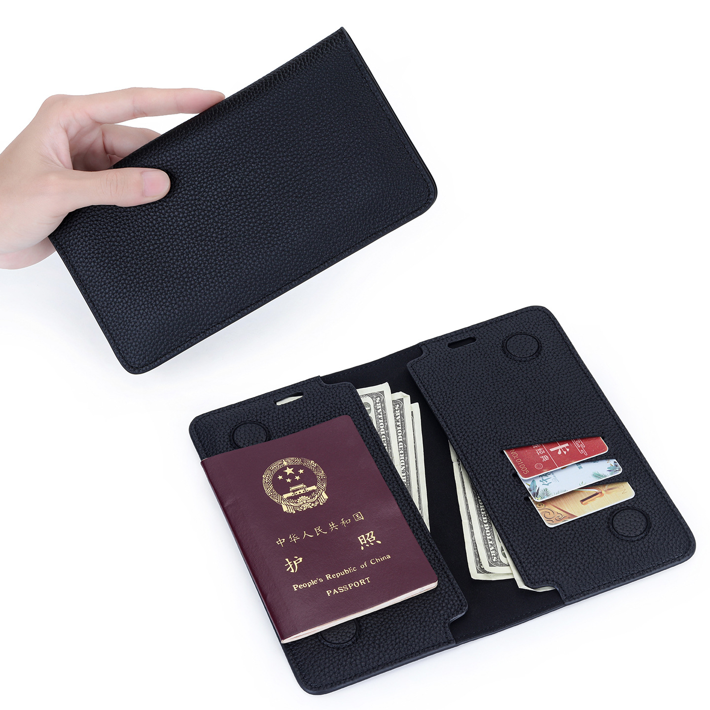 Slim Minimalist Passport Walle - Bifold Leather Wallet 리뷰 및 가격
