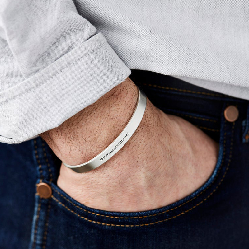 4MM To 8MM Free Engraving Cuff - Men Accessories All 리뷰 및 가격