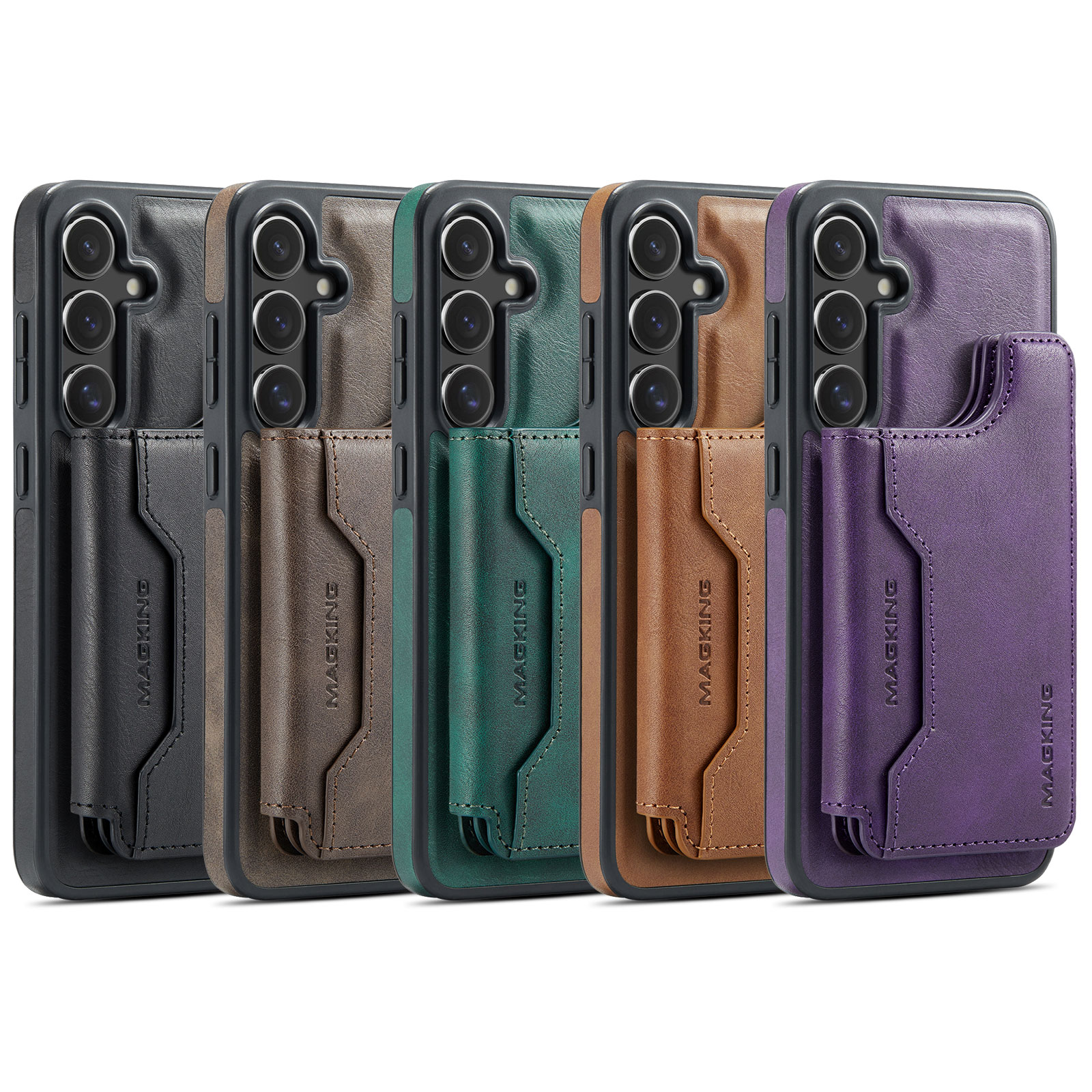 2 in 1 Detachable Card Holder  - Bifold Leather Wallet 리뷰 및 가격