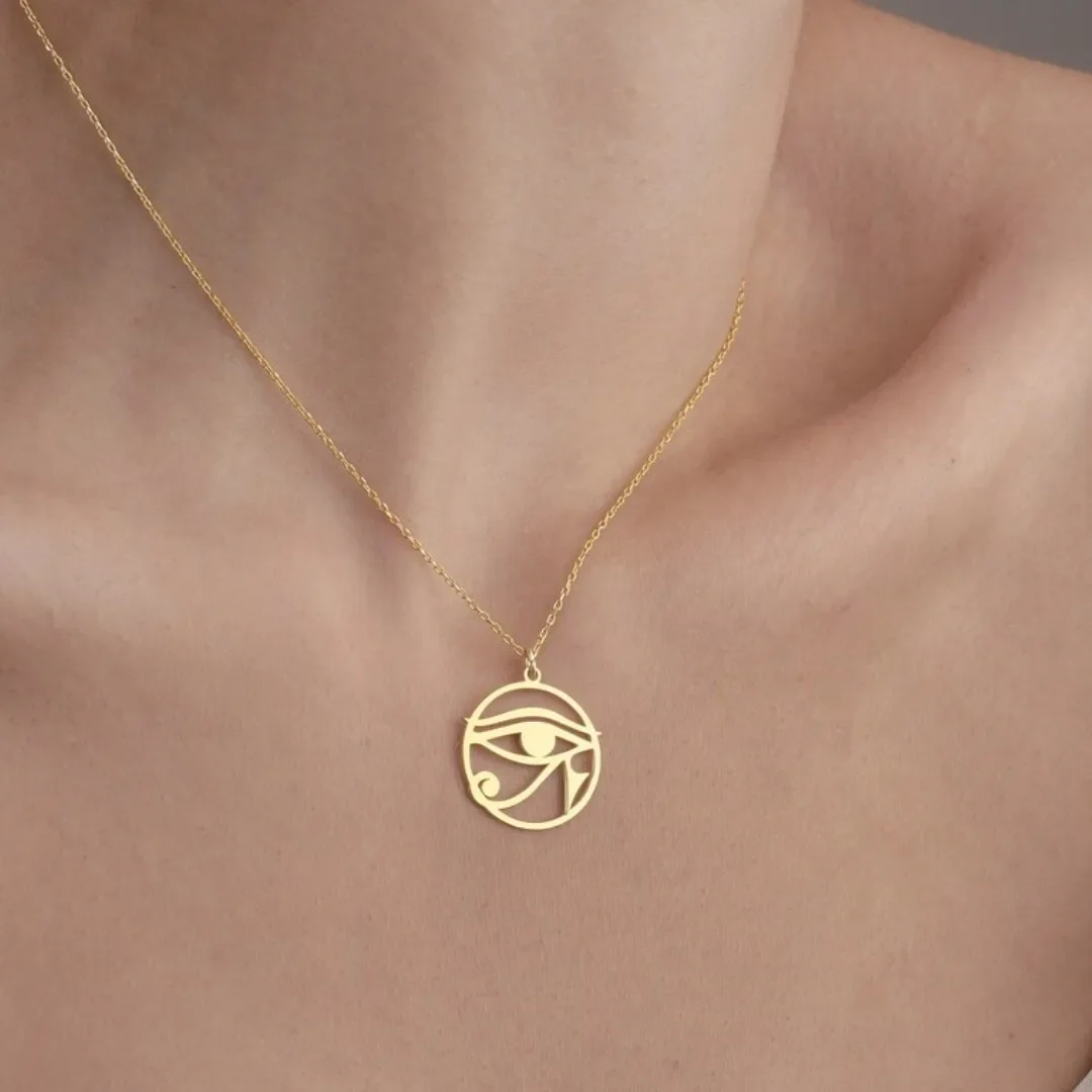 Stainless Steel Round Eye of H - Men'S Accessories Jewelry Egypt 리뷰 및 가격