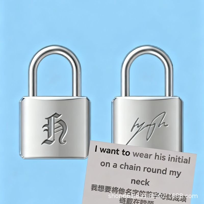Ashionable Creative Metal Lock - Men'S Accessories And Jewelry 리뷰 및 가격