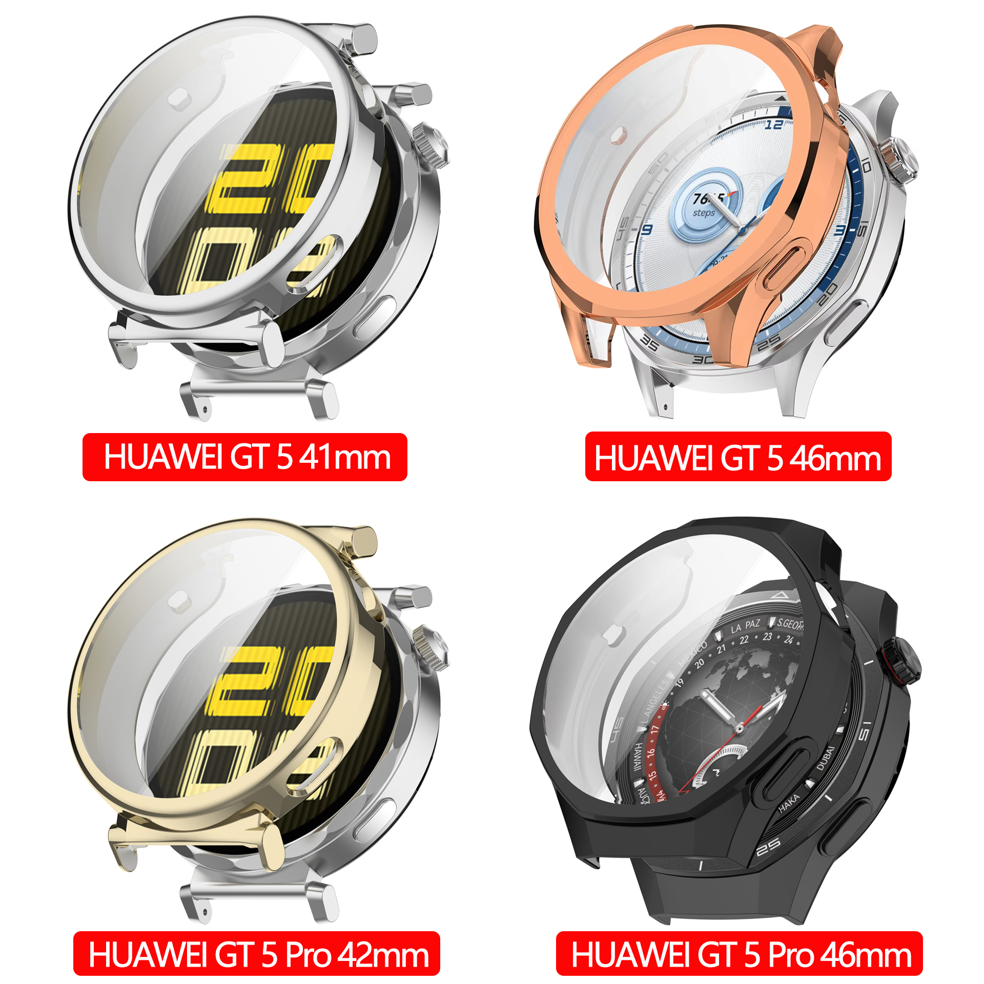 Case For HUAWEI Watch GT 5/5 P - Men Accessories All 리뷰 및 가격