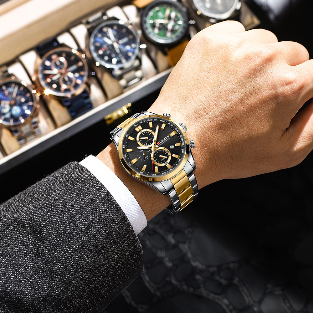 CURREN Casual Quartz Chrono Sp - Men'S Accessories And Jewelry 리뷰 및 가격