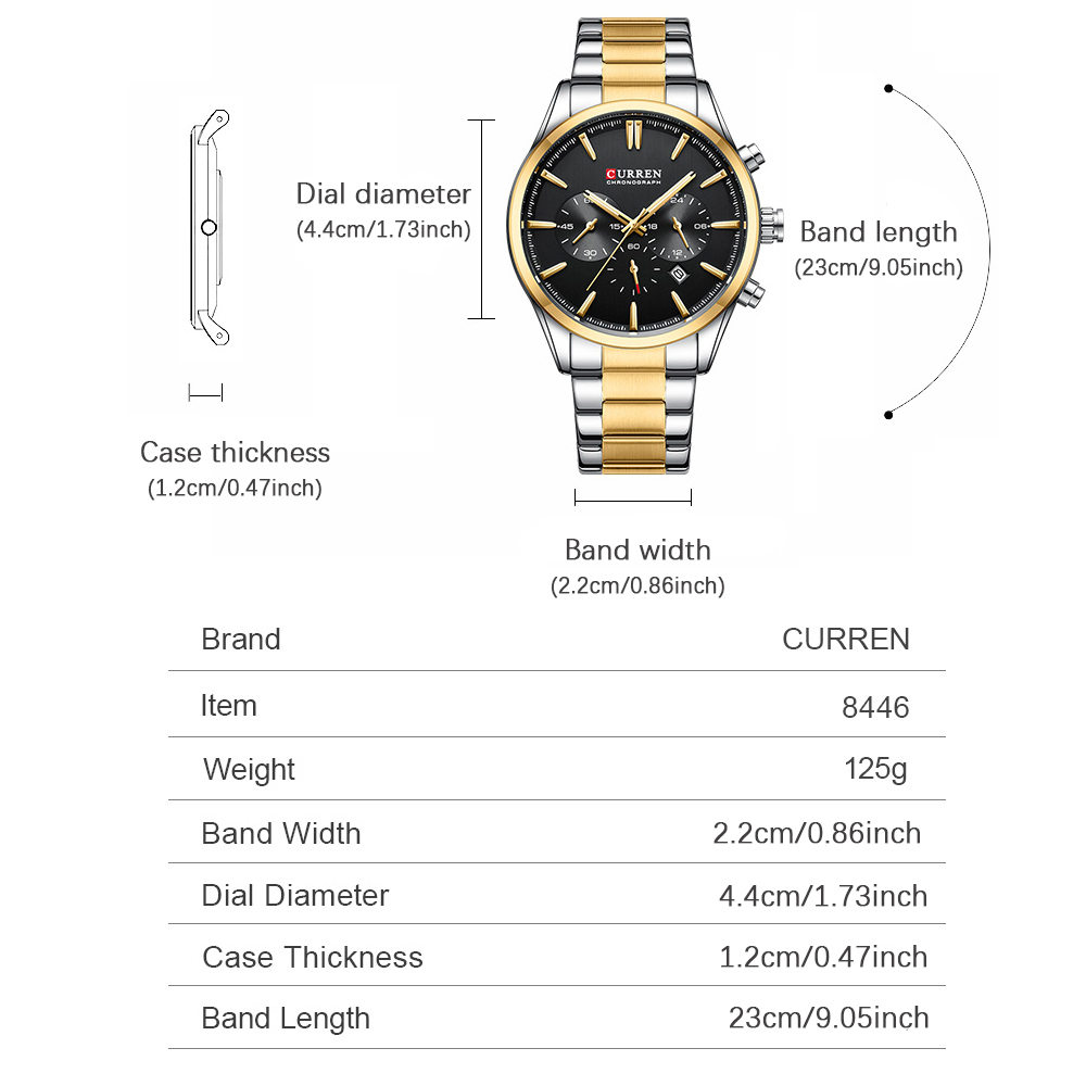 CURREN Casual Quartz Chrono Sp - Men'S Accessories And Jewelry 리뷰 및 가격