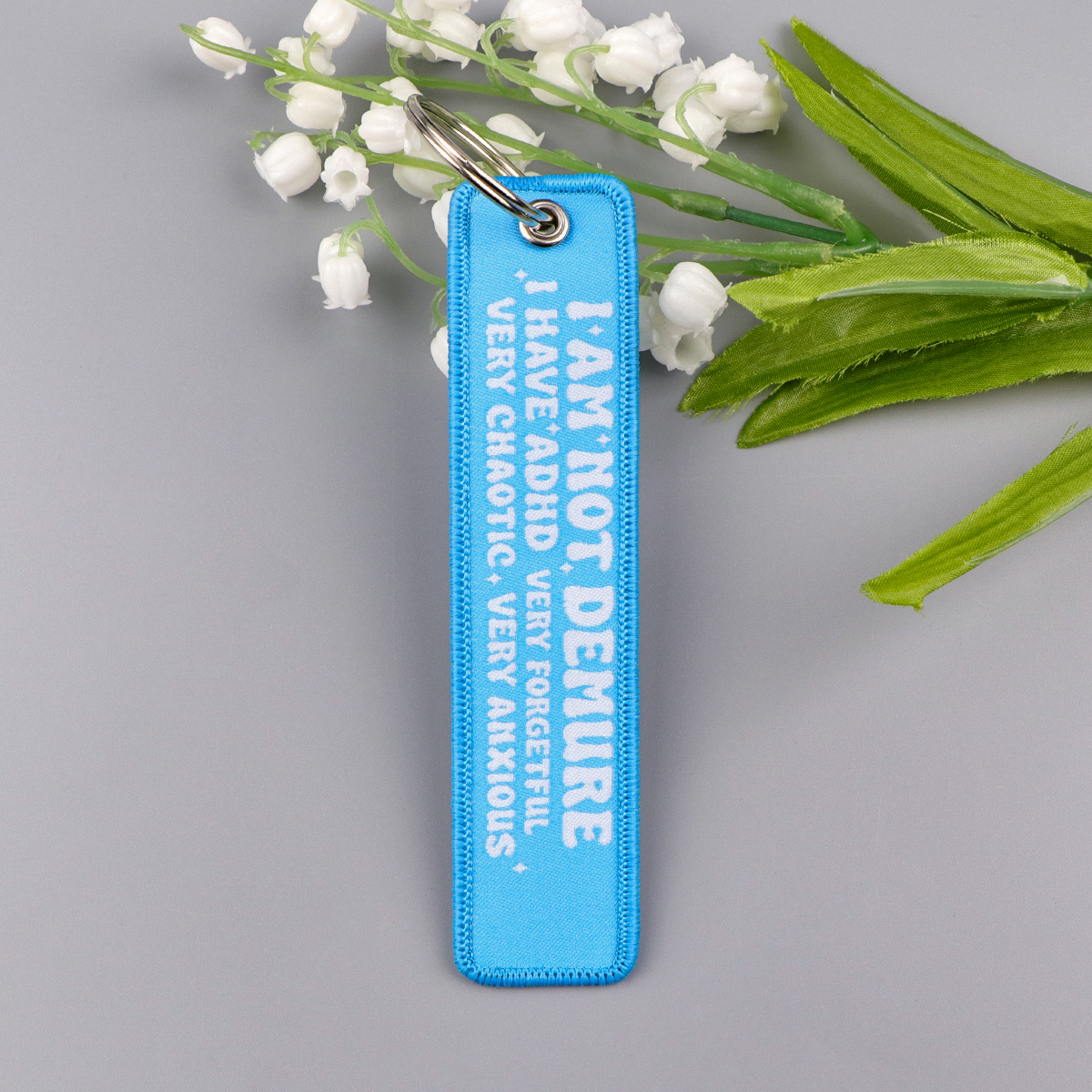 Koi Embroidery Key Fobs Supern - Men'S Accessories Quotes 리뷰 및 가격