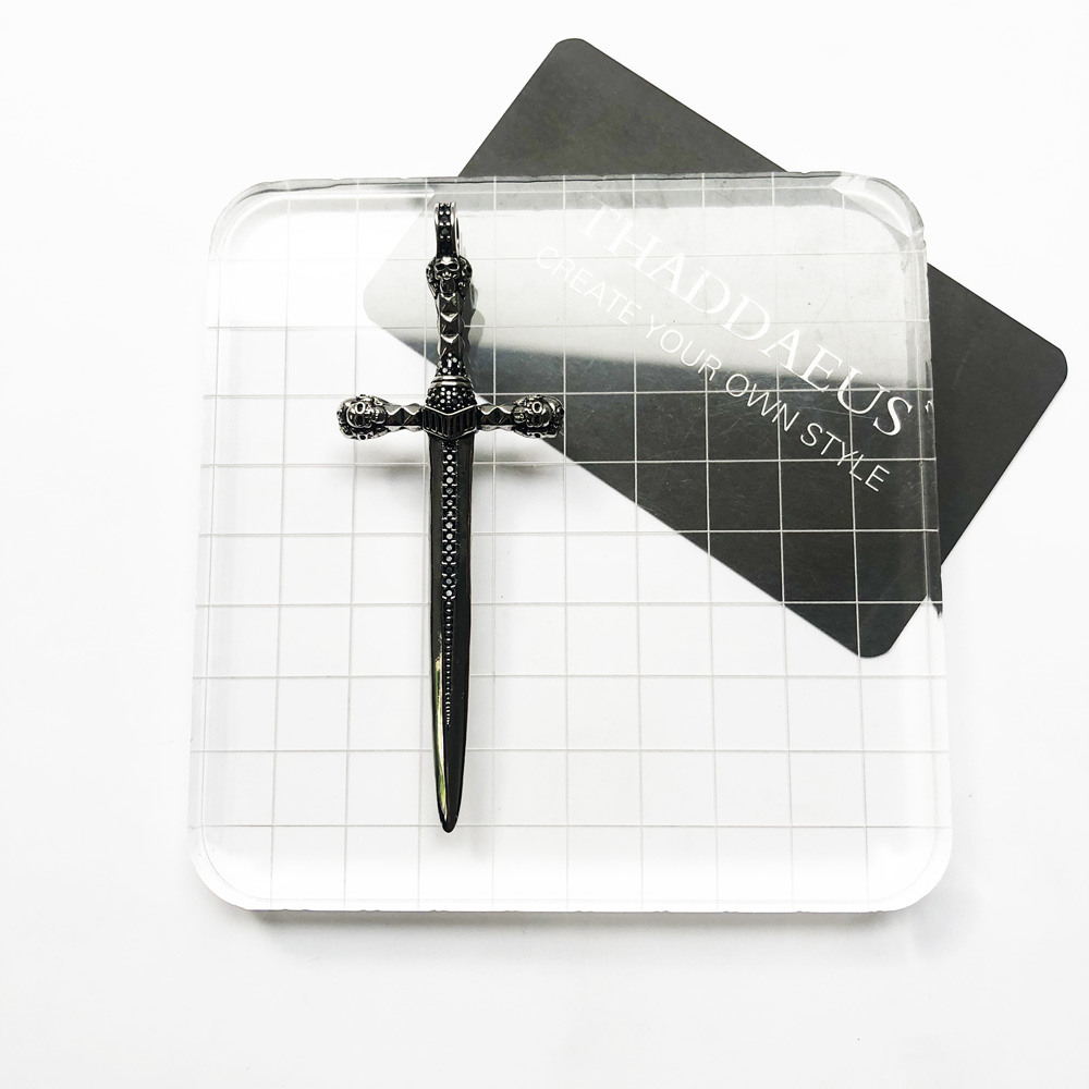 Pendant Skull Sword,Brand New  - Men'S Accessories Jewelry Brands 리뷰 및 가격