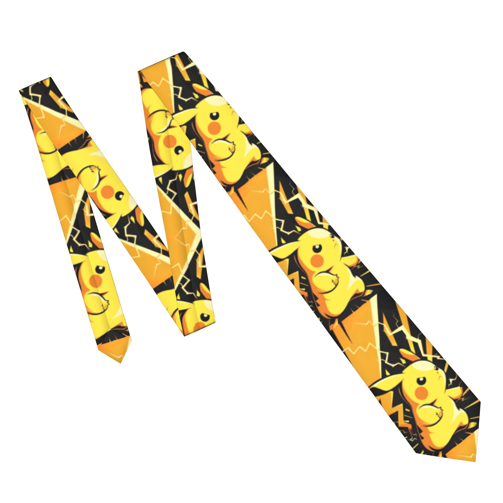 Cute Pikachu Neckties Men Slim - Men Accessories Wedding 리뷰 및 가격