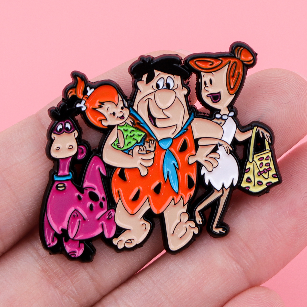 Cartoon Dinosaur Enamel Pin Ba - Men'S Accessories And Jewelry 리뷰 및 가격