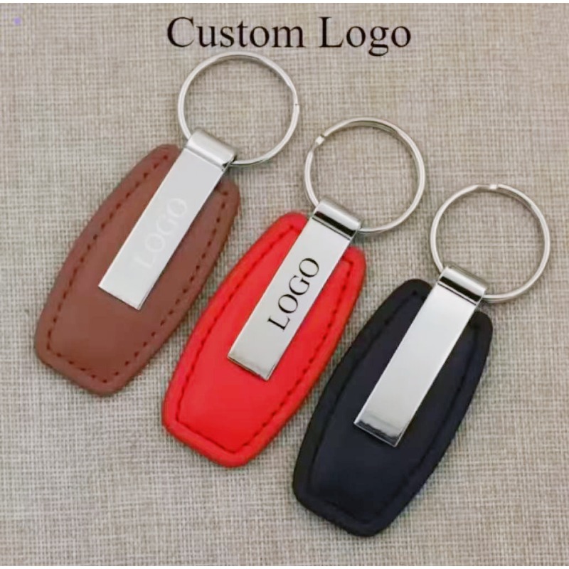 Personalized Leather Keychain  - Men Accessories All 리뷰 및 가격