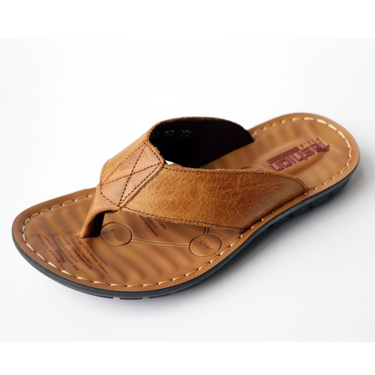 Summer Shoes Men Slippers Genu - Men'S Accessories Leather 리뷰 및 가격