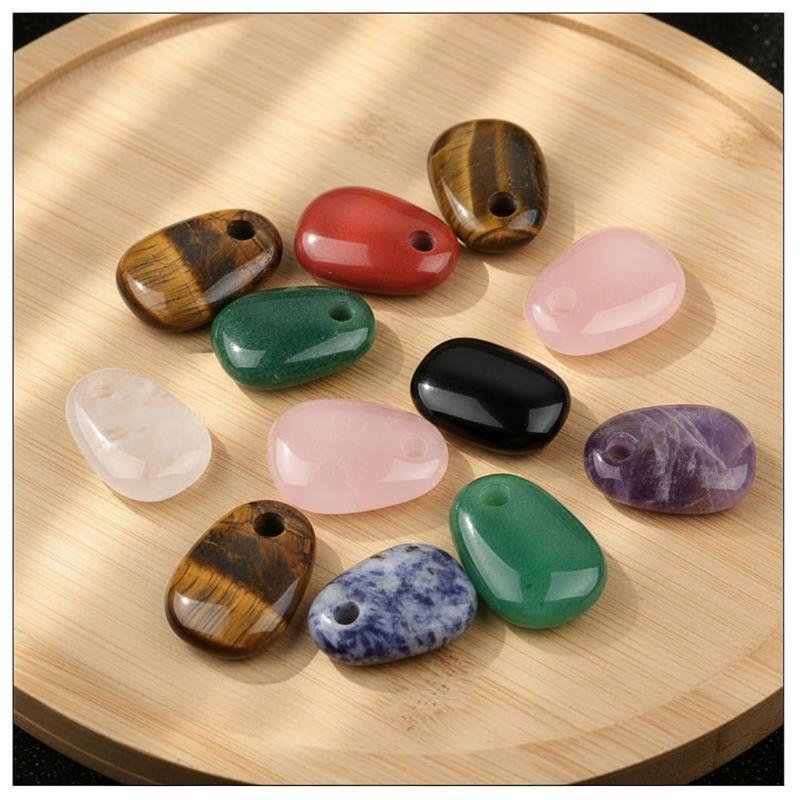 Trapezium Pendant 25x35mm Natu - Men Accessories Earrings 리뷰 및 가격