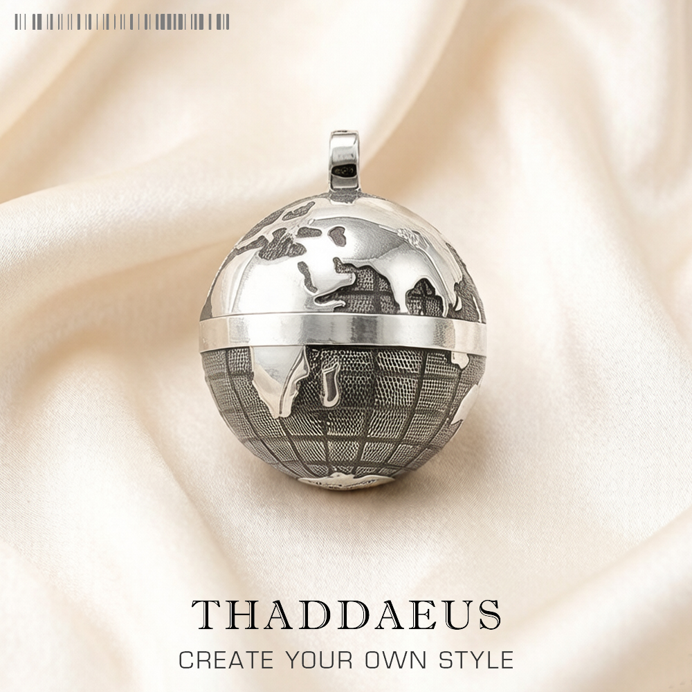 Pendant Gray Globe,Brand New F - Men'S Accessories Jewelry Brands 리뷰 및 가격