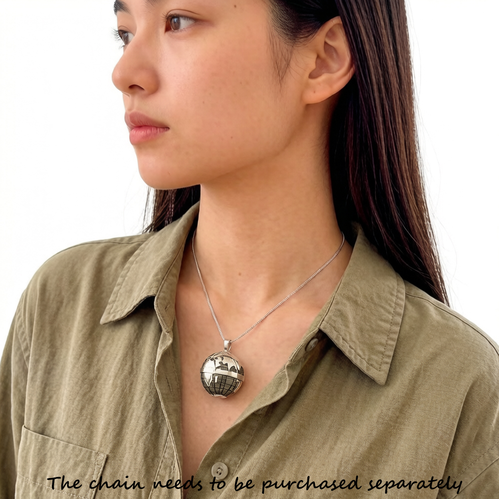 Pendant Gray Globe,Brand New F - Men'S Accessories Jewelry Brands 리뷰 및 가격