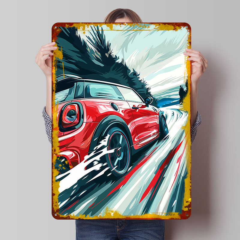 Red UK Car Cooper Racing Metal - Men'S Accessories Uk 리뷰 및 가격