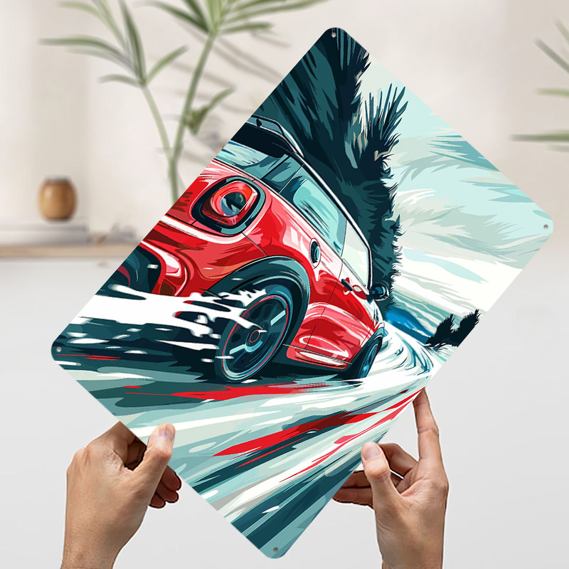 Red UK Car Cooper Racing Metal - Men'S Accessories Uk 리뷰 및 가격