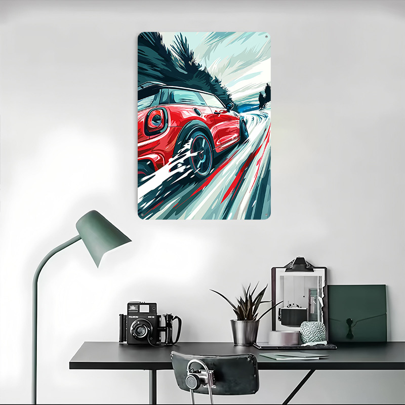 Red UK Car Cooper Racing Metal - Men'S Accessories Uk 리뷰 및 가격
