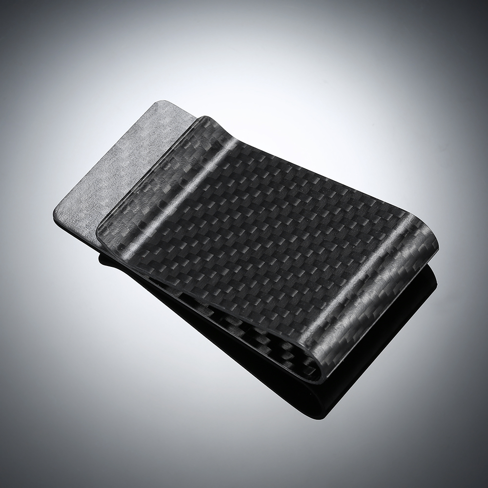 Black Carbon Fiber Wallet Mone - Money Clip Slim 리뷰 및 가격