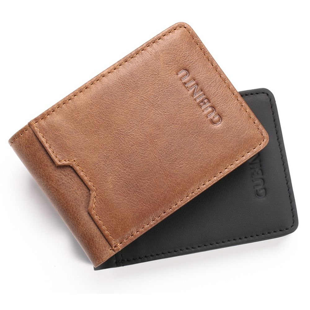 Minimalist Genuine Leather Men - Bifold Leather Wallet 리뷰 및 가격