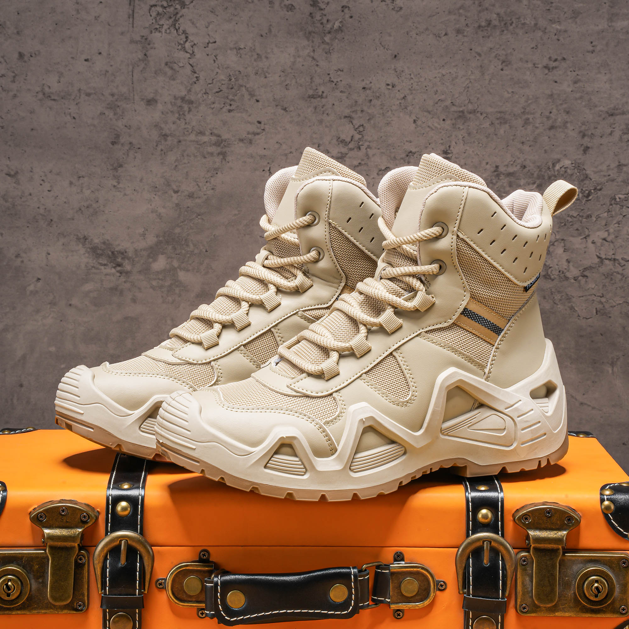 Men's high top boots, hiking b - Men Accessories To Wear 리뷰 및 가격