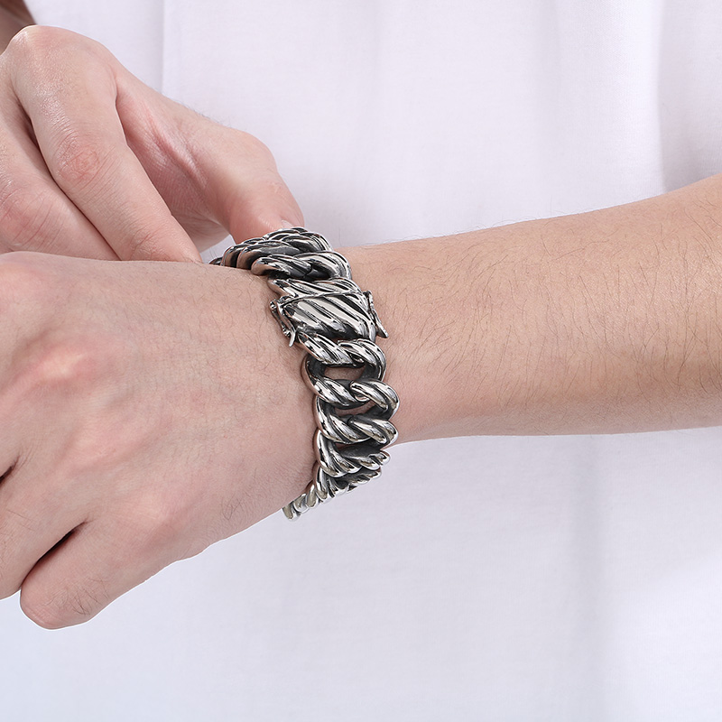 KALEN 22MM Twisted Link Chain  - Men Accessories Bd 리뷰 및 가격