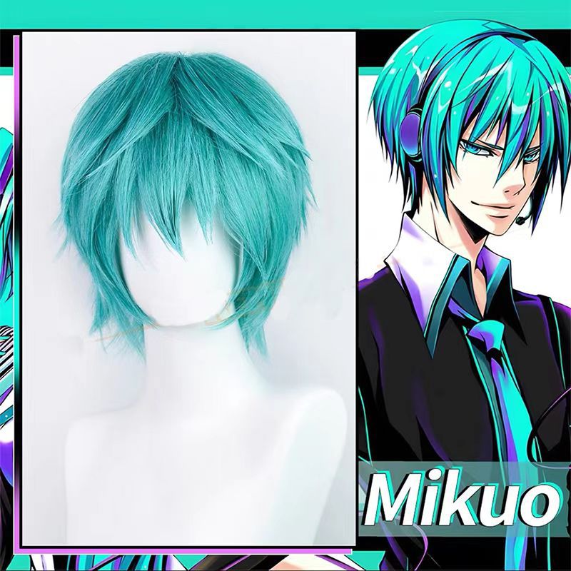 Mikuo Cosplay Wig Anime Miku B - Men Accessories H&M 리뷰 및 가격
