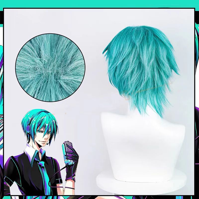Mikuo Cosplay Wig Anime Miku B - Men Accessories H&M 리뷰 및 가격