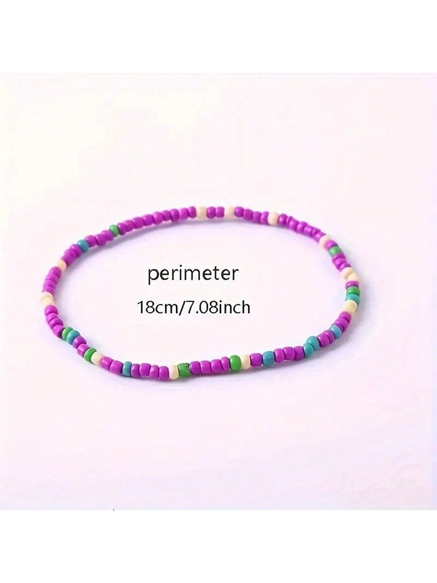 17pcs/Set Bohemian Vacation Co - Bead Bracelet Men 리뷰 및 가격