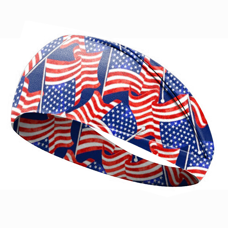 USA Flag Independence Day Hair - Men'S Yoga Accessories 리뷰 및 가격
