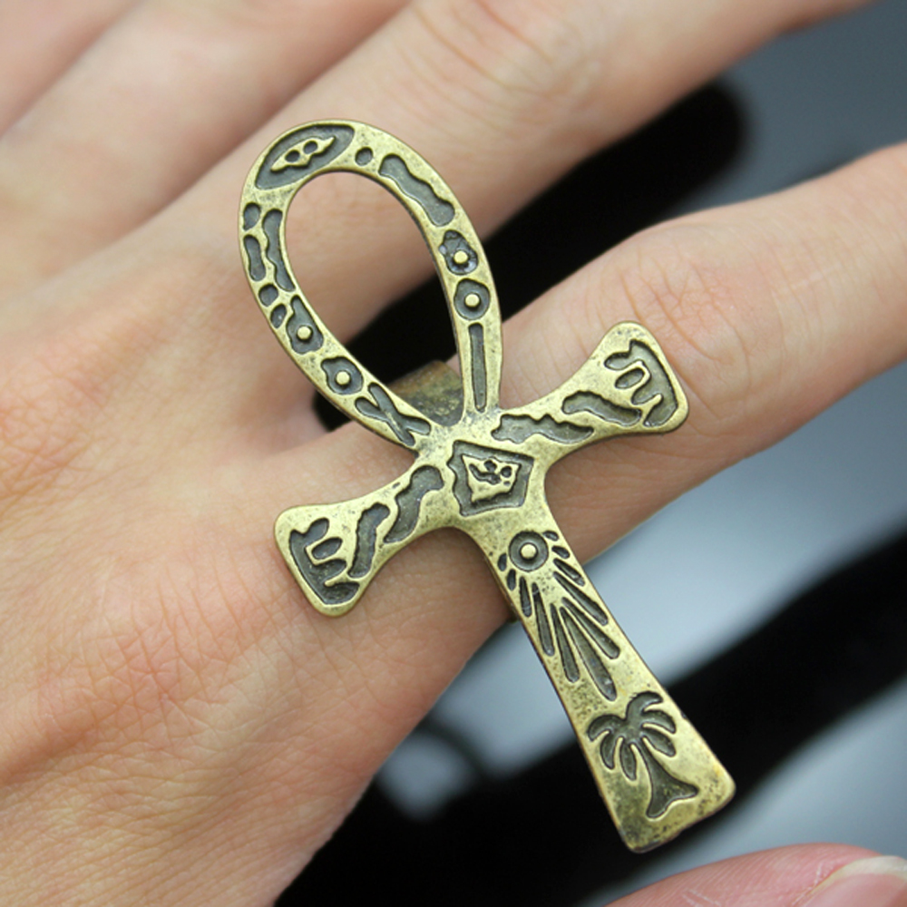 Vintage Bronze Silver Plated T - Men'S Accessories Jewelry Egypt 리뷰 및 가격