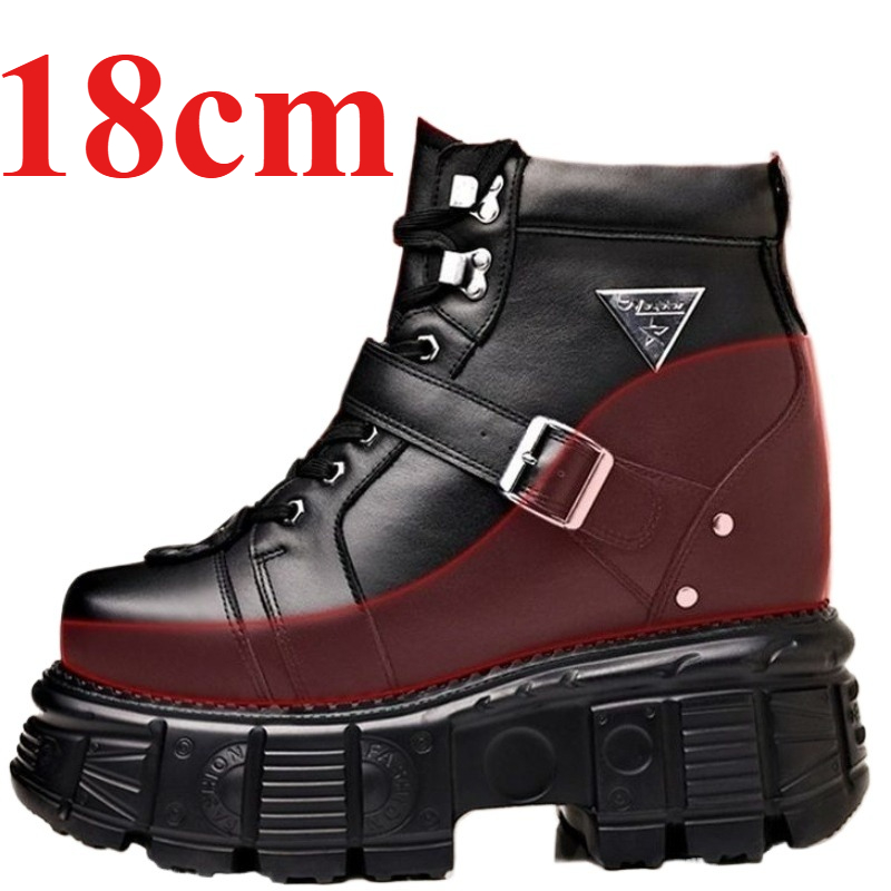 Genuine Leather Motorcycle Boo - Men'S Accessories Leather 리뷰 및 가격