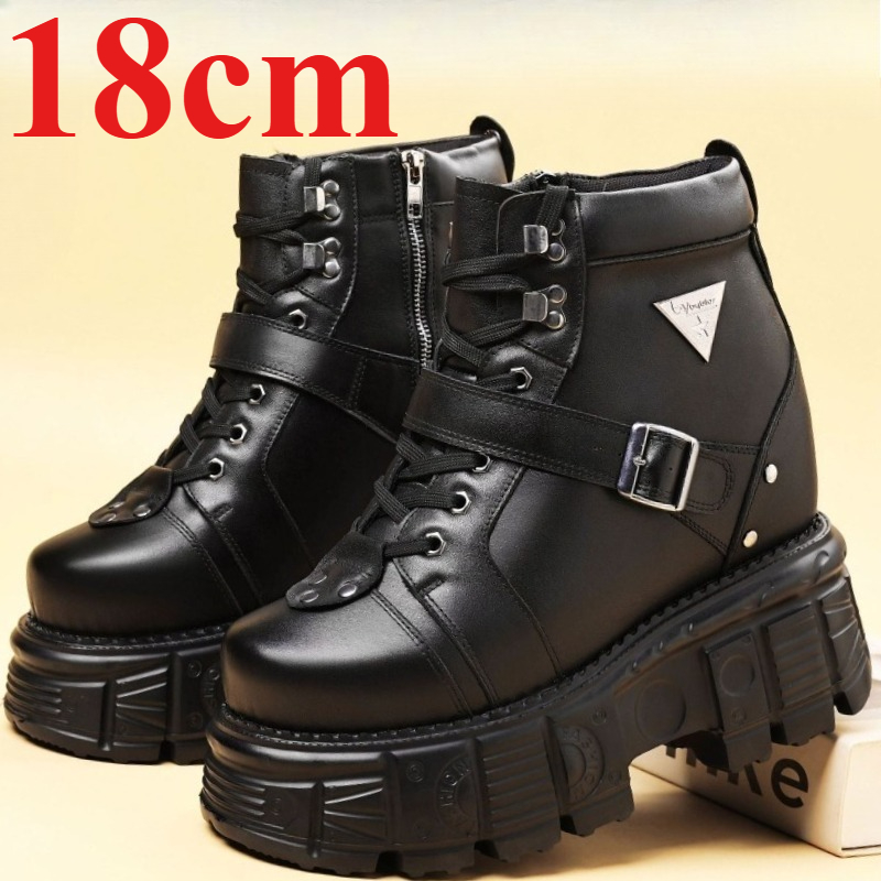 Genuine Leather Motorcycle Boo - Men'S Accessories Leather 리뷰 및 가격