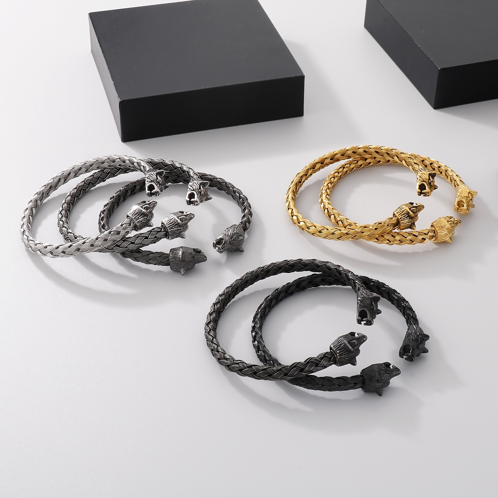 Fongten Stainless Steel Skull  - Men Accessories Bd 리뷰 및 가격