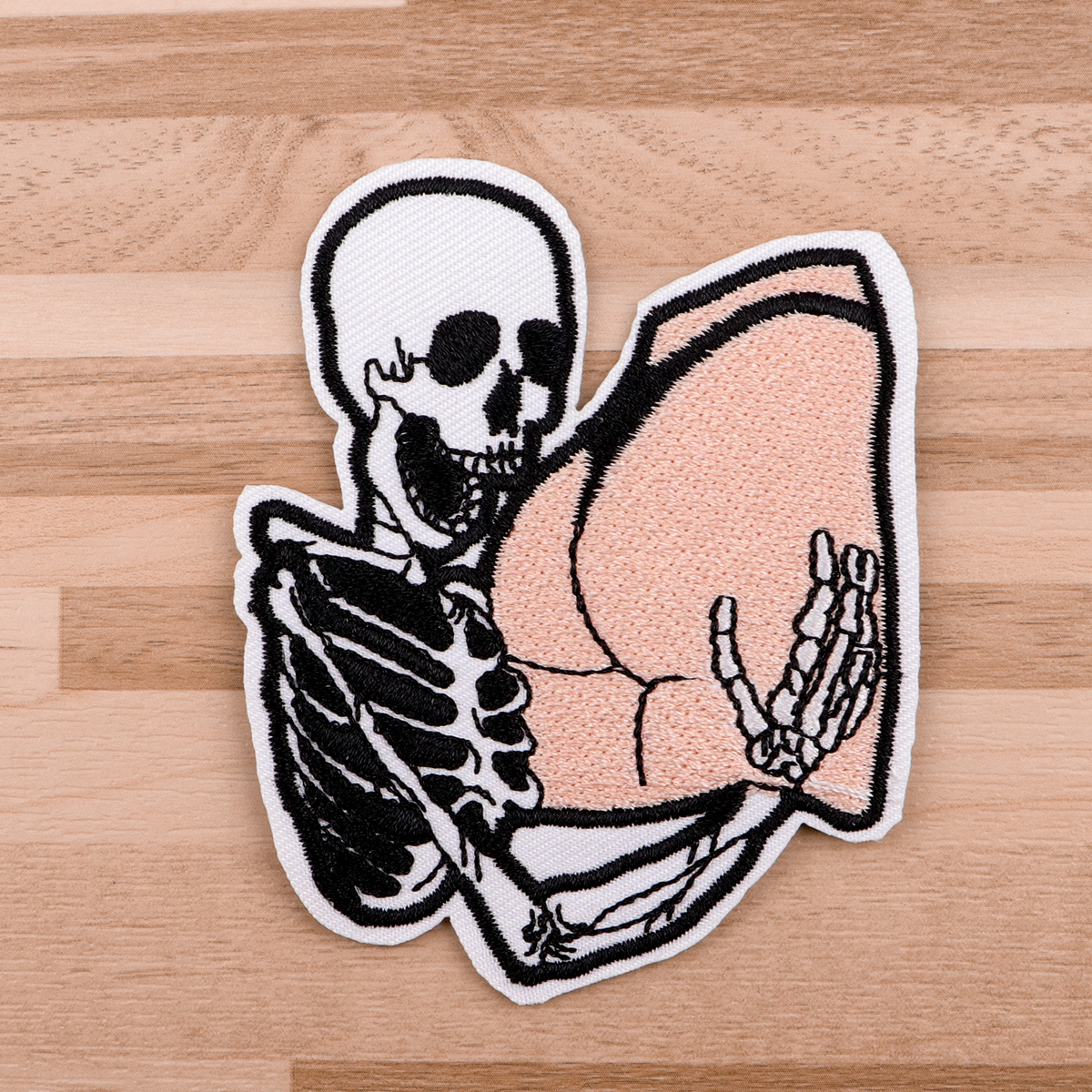 Skull Quotes Embroidery Patch  - Men'S Accessories Quotes 리뷰 및 가격