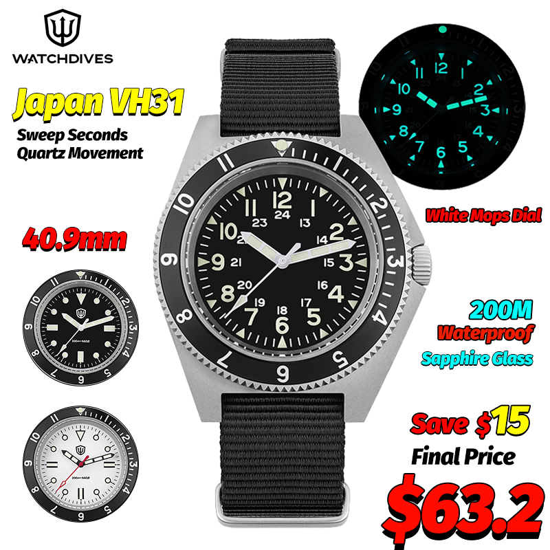Watchdives WD1972 Quartz Watch - Men'S Accessories And Jewelry 리뷰 및 가격