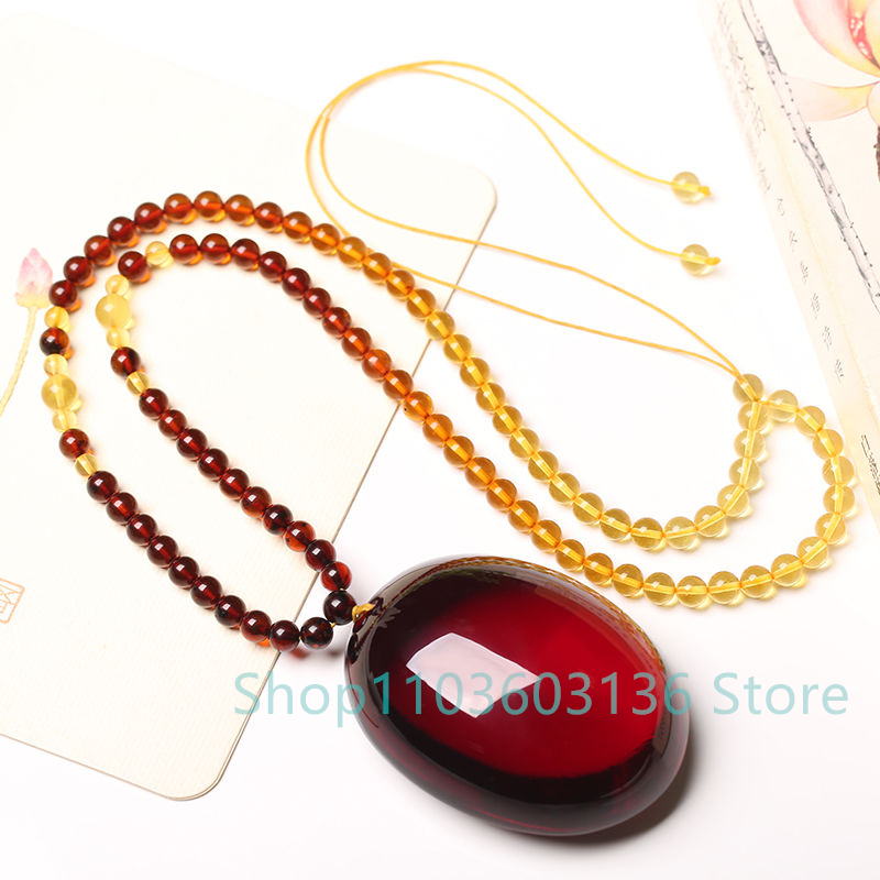 Natural Burgundy Amber Beeswax - Men Accessories Ethnic 리뷰 및 가격