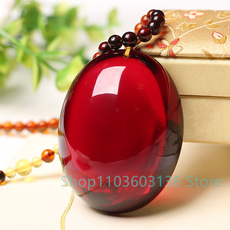 Natural Burgundy Amber Beeswax - Men Accessories Ethnic 리뷰 및 가격