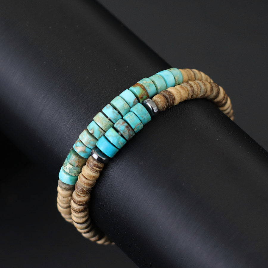 2Pcs Natural Coconut Husk Bead - Men'S Yoga Accessories 리뷰 및 가격