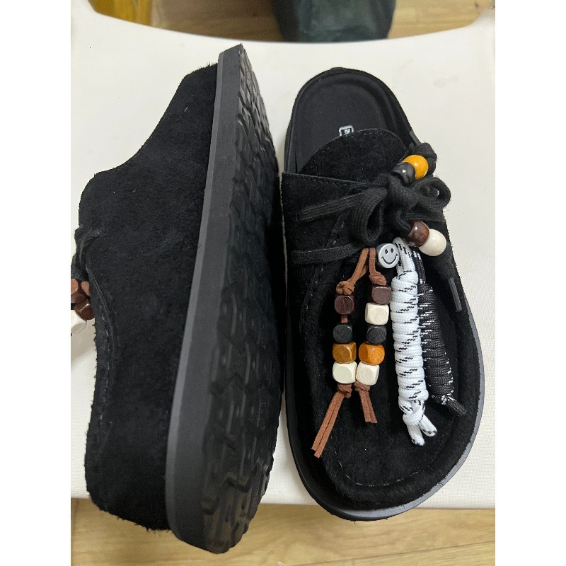 Women Men Clogs Cow Suede Leat - Men'S Accessories Leather 리뷰 및 가격