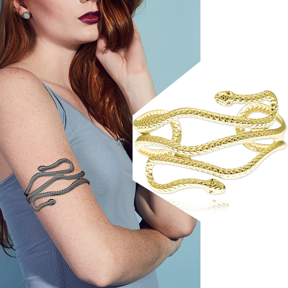 Egypt Cleopatra Swirl Snake Ar - Men'S Accessories Jewelry Egypt 리뷰 및 가격