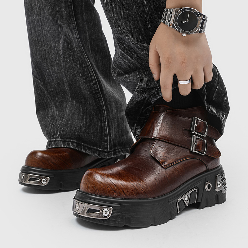 large size men fashion punk go - Men'S Accessories Leather 리뷰 및 가격