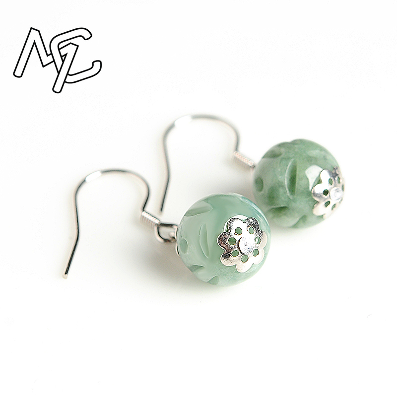 Natural Emerald Hollow Bead Ja - Men'S Accessories Drop Shipping 리뷰 및 가격