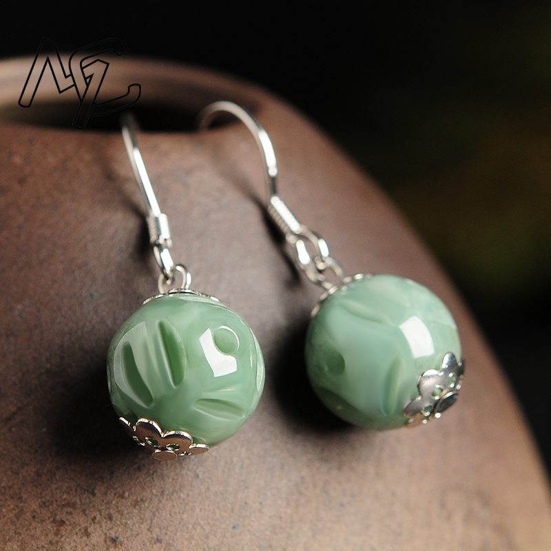 Natural Emerald Hollow Bead Ja - Men'S Accessories Drop Shipping 리뷰 및 가격